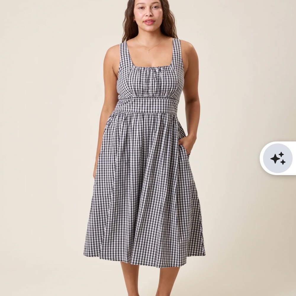 Kindred Bravely Gracie Poplin Nursing Midi Dress